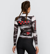 Photo of Archive Womens Cycling Long Sleeve Jersey Monochrome back, best, bike, fit, day, road, moisture wicking, form fitting