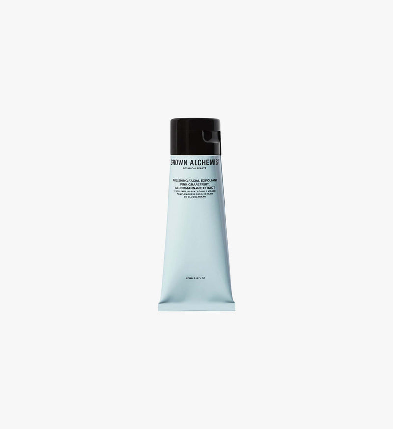 Grown Alchemist Polishing Facial Exfoliant - Pink Grapefruit, Glucomannan Extract, 75mL