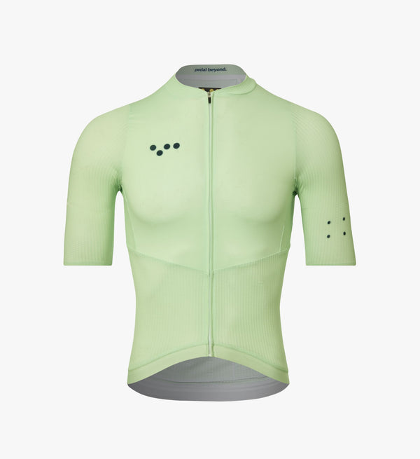 Wasabi Men's Air Jersey: Advanced mesh panelling for peak summer cycling performance