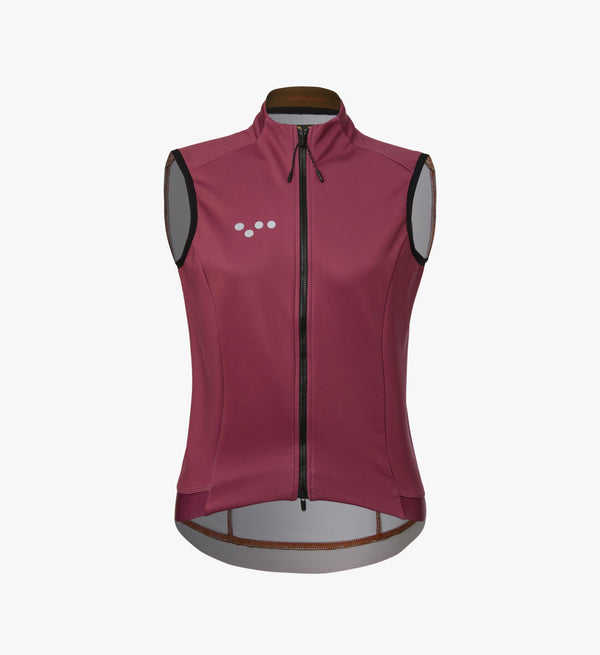 Rose Women's Thermal Cycling Gilet: eVent® Shield fabric for windproof, water-resistant cold weather riding comfort