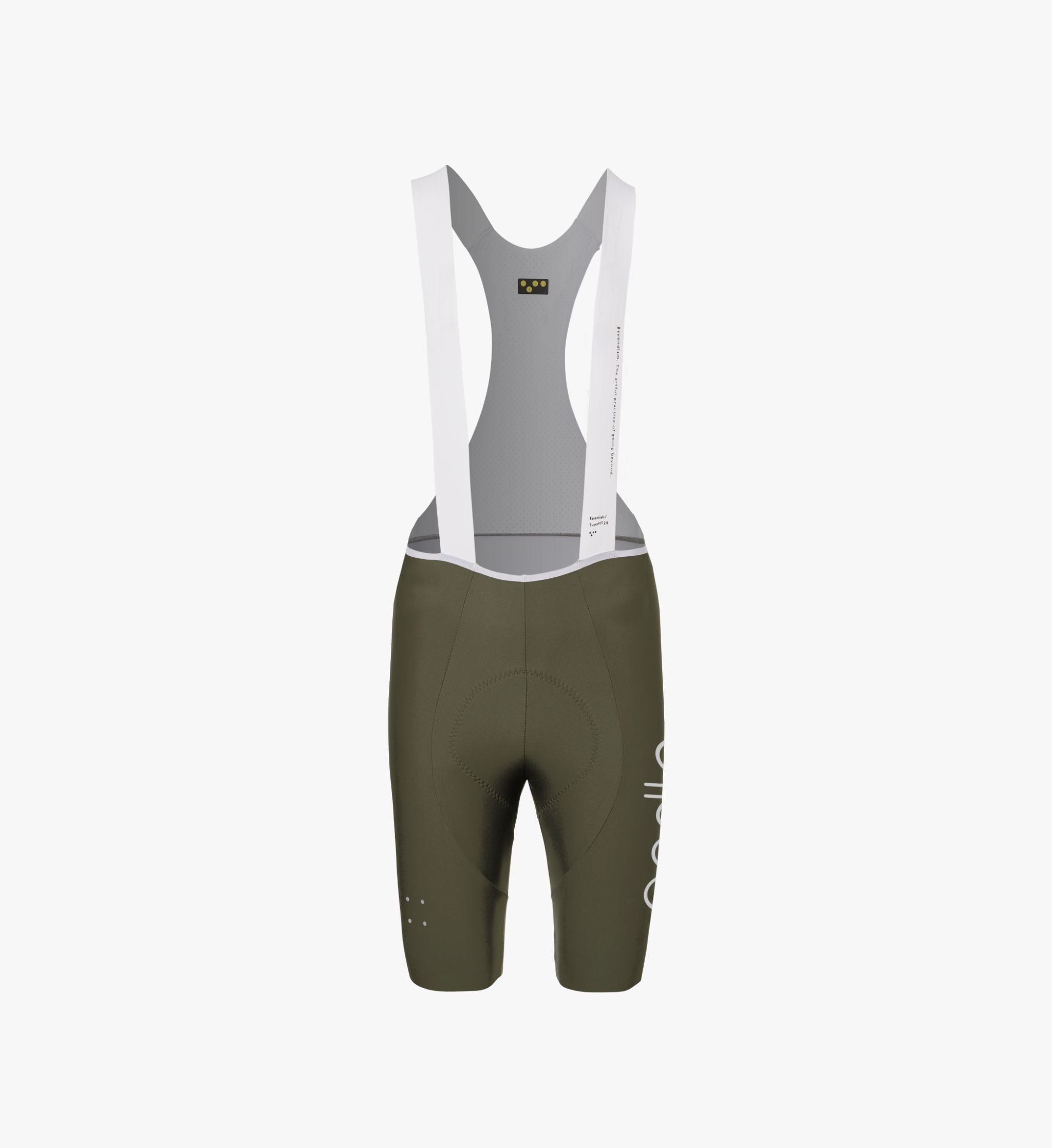 Men s SuperFIT 2.0 Cycling Bib Short Olive Comfort Aerodynamics The Pedla
