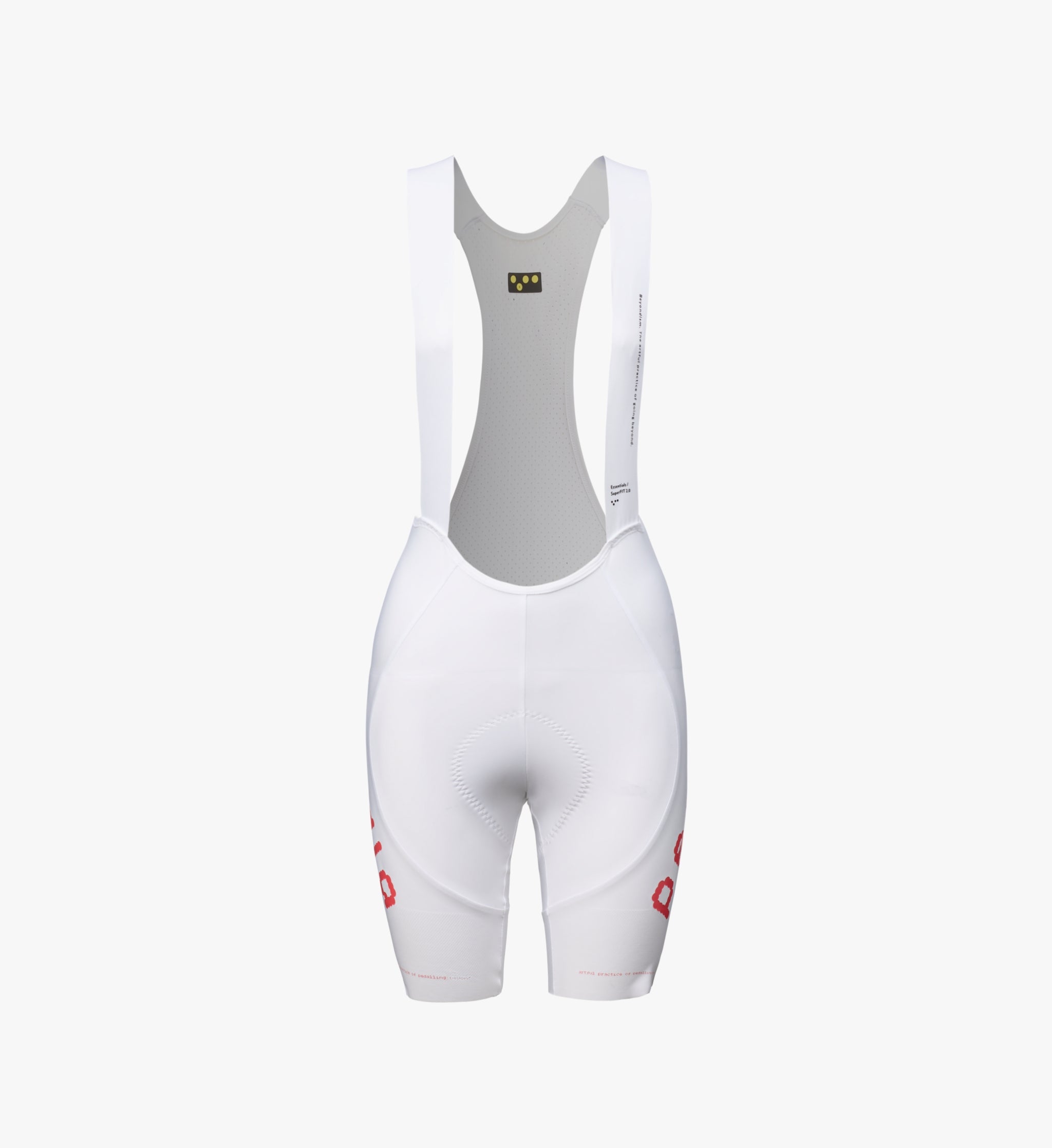 Dots / Women's SuperFIT 2.0 Bib Short - White – The Pedla