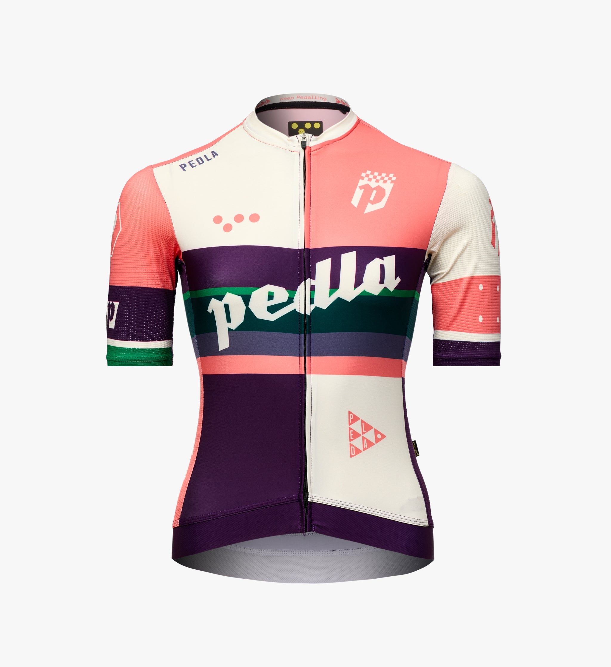 pedla サイクルジャージ Women's Classic Jersey Heritage / Women's Classic Cycling Jersey - Multi – The Pedla