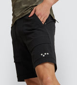 Off Grid / Trekking Short - Black, Mens or Womens, gravel riding, commuting, casual riding, durable, comfortable