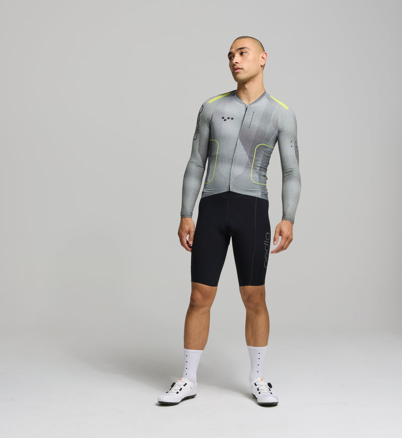 PRO / Men's Pursuit LS 2.0 Jersey - Motion Graphite