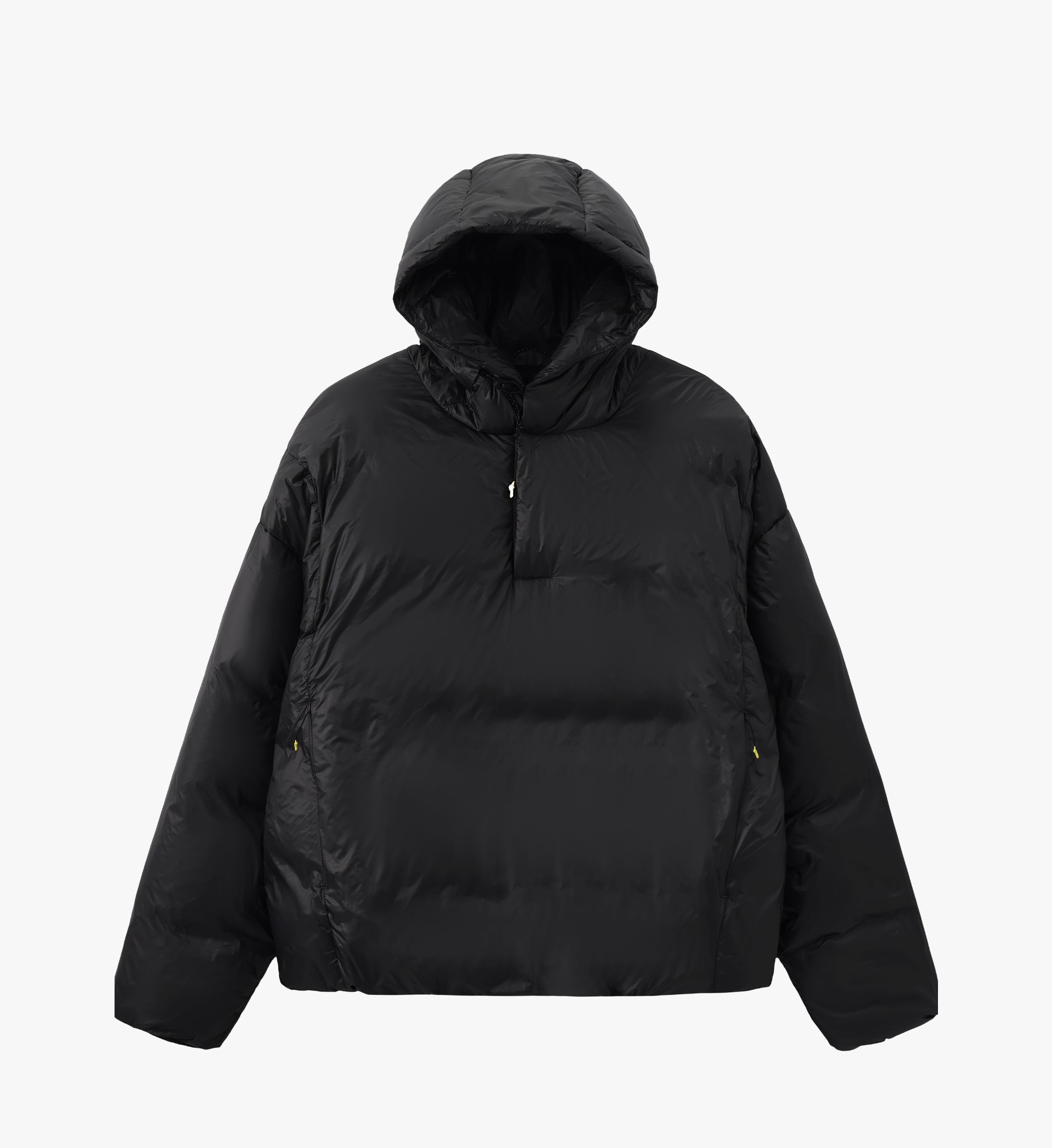 Pedla X N-0 Down Pull Over Black cycling jacket stay warm