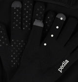 Core / AquaSHIELD Gloves - Black. Wind, rain & cold protection. Silicone palm prints for added grip. Size: One size fits most.