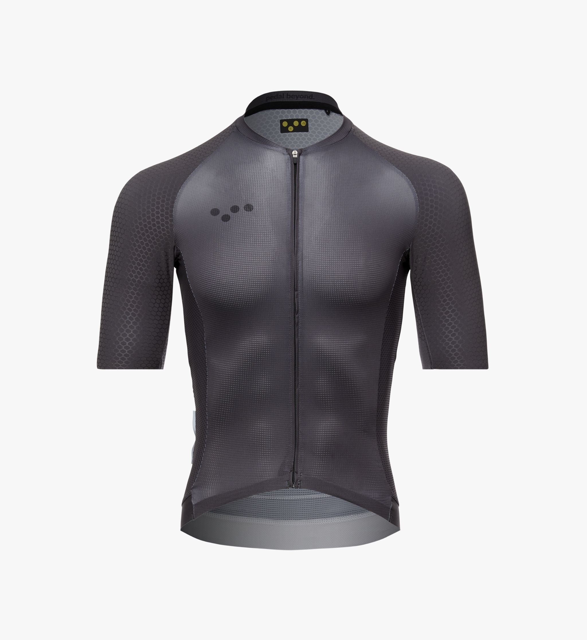 Pro Pursuit Men's Cycling Jersey - High Performance Charcoal – The Pedla