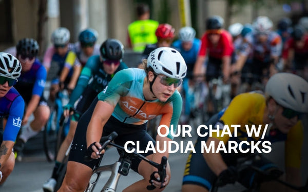 Our chat with Claudia Marcks - Crits, Olympics, Custom Kit & More