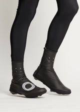 SuperDRY / Continental Bootie - Black, lightweight, waterproof, aerodynamic, weather protection, reflective detailing