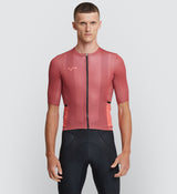 Off Grid Men’s Roamer Cycling Jersey - Mineral Red | Re-engineered fit and fabric | Functional, comfortable, and stylish.