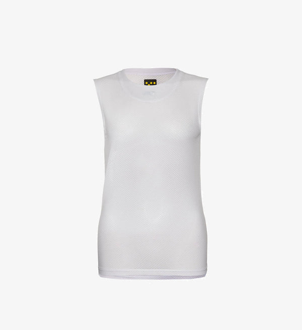 Elevate Women's Cycling Base Layer - White, moisture-wicking, odor-resistant, Italian fabric