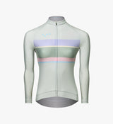 Heritage Women's LUXE LS Cycling Jersey - Pastel Pop, high-intensity, hot weather riding, sun-protecting, lightweight tech, perfect fit