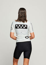 Bold Women's WindTECH Cycling Gilet/Vest - Off White: Wind-proof, waterproof, versatile, lightweight comfort.