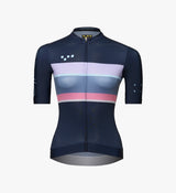 Heritage LunaLUXE Cycling Jersey - Deep Sea, versatile fit for all riders in all seasons.