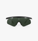 Alba Optics Mantra Black – ultralight rimless sunglasses with VZUM™ LEAF lens