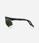 Alba Optics Mantra Black – ultralight rimless sunglasses with VZUM™ LEAF lens