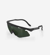 Alba Optics Mantra Black – ultralight rimless sunglasses with VZUM™ LEAF lens