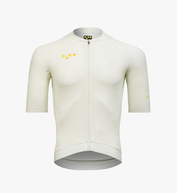 Men's Air Cycling Jersey in Porcelain Ray – ultra-lightweight summer jersey with mesh panels and aerodynamic fit for hot-weather performance