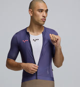 Close-up of SPF 50 fabric and ventilation panels – designed for moisture-wicking, sun protection, and flexible cycling performance