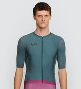 Front view of Men's Classic Cycling Jersey in Sage - Best fit for all rides