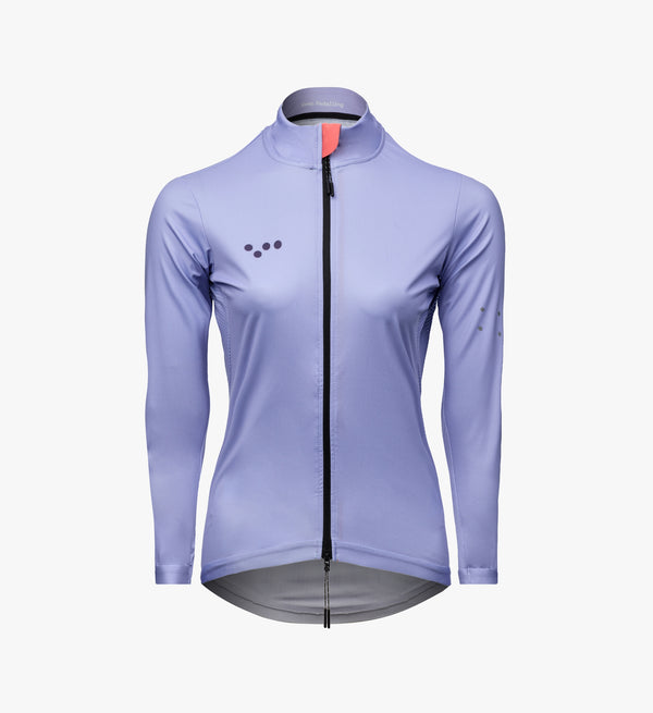 Women's Classic Cycling Jacket in Galactic Lilac – lightweight, windproof, and water-resistant outer layer for versatile year-round rides