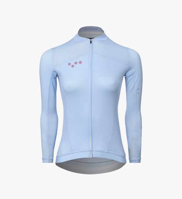 Sky Women's Air Long Sleeve Cycling Jersey: Featherweight and breathable for summer cycling performance