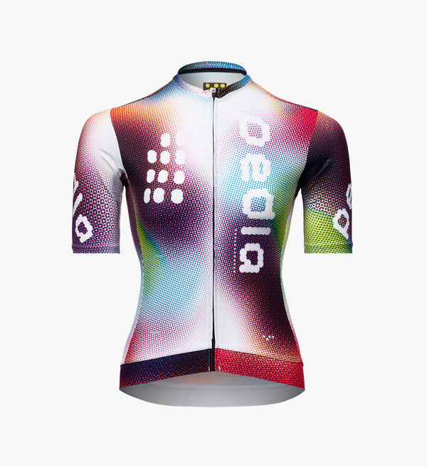 Women’s Classic Cycling Jersey in Diamond - premium SPF 50 cycling apparel for style and performance.
