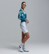 Pedla Colour Wheel Women's Classic Long Sleeve Jersey Motion Teal - Designed as your go-to long sleeve cycling jersey for any ride, the Long Sleeve Classic Cycling Jersey combines performance, comfort, and style in one versatile piece.