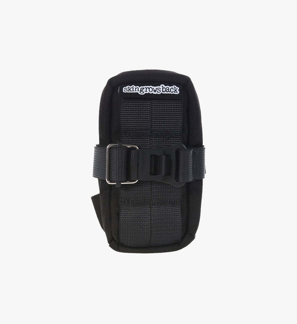 Skingrows Back / Plan B Saddle Bag - Black, Compact & Water Resistant, Made in Australia