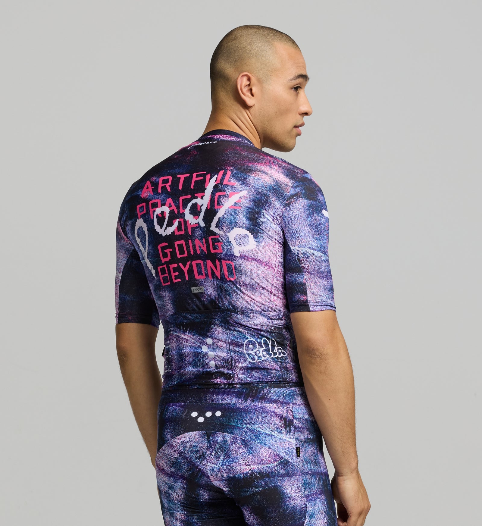 DENIM / Men's Classic Cycling Jersey - Purple Haze | Pedla
