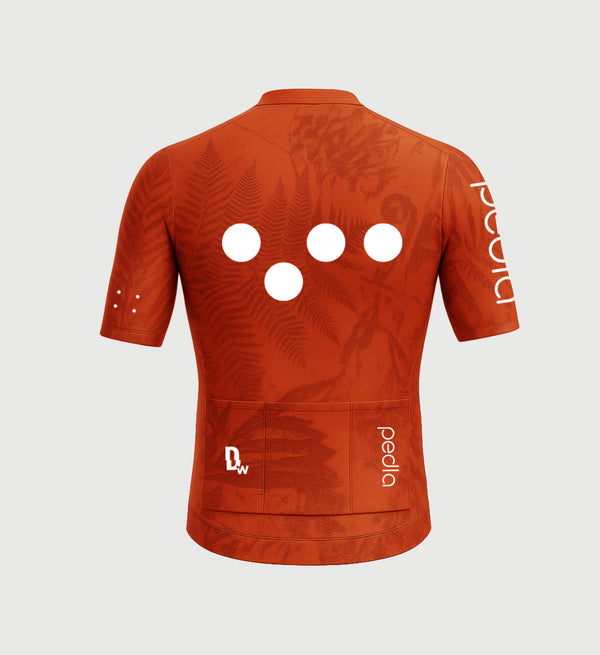 Dirty Warrny  / Men's Training Jersey - Red Orange