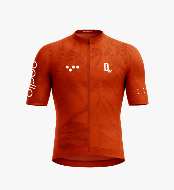 Dirty Warrny  / Men's Training Jersey - Red Orange