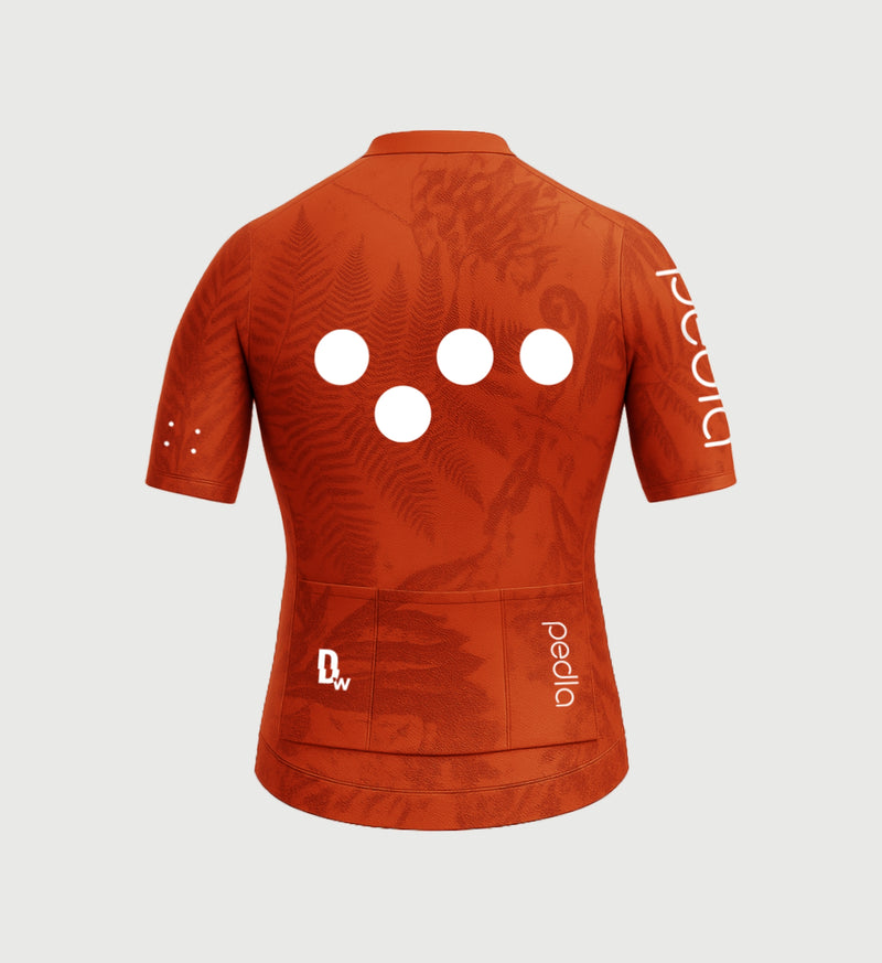 Dirty Warrny / Women's Training Jersey - Red Orange