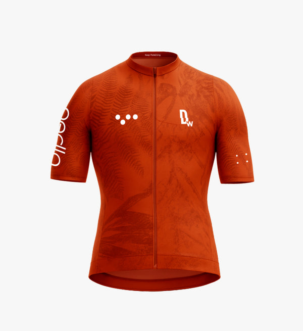 Dirty Warrny / Women's Training Jersey - Red Orange