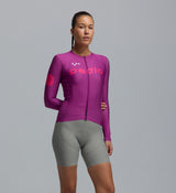 Dots / Women's Classic LS Jersey - Violet