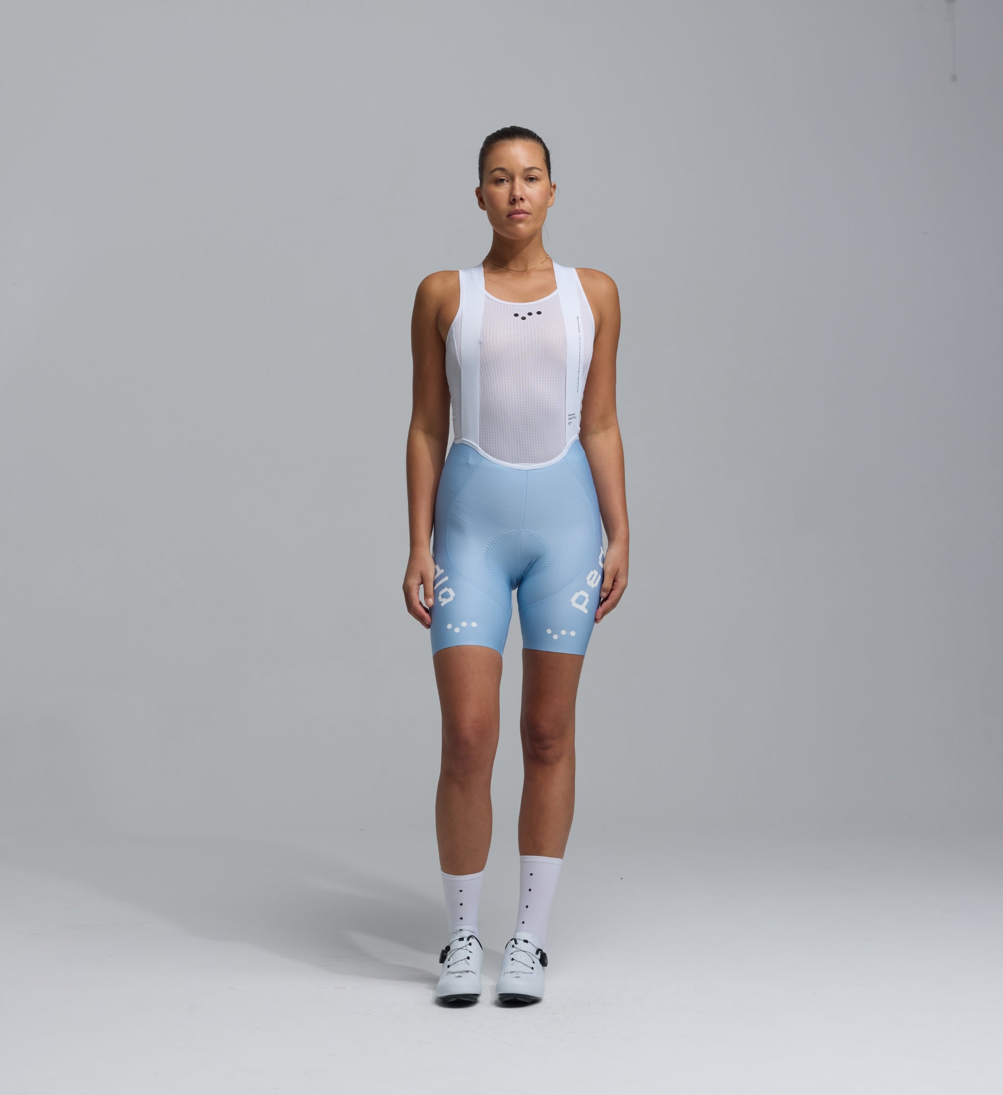 Dots Women's SuperFIT 2.0 cycling bib shorts Powder Blue – The Pedla