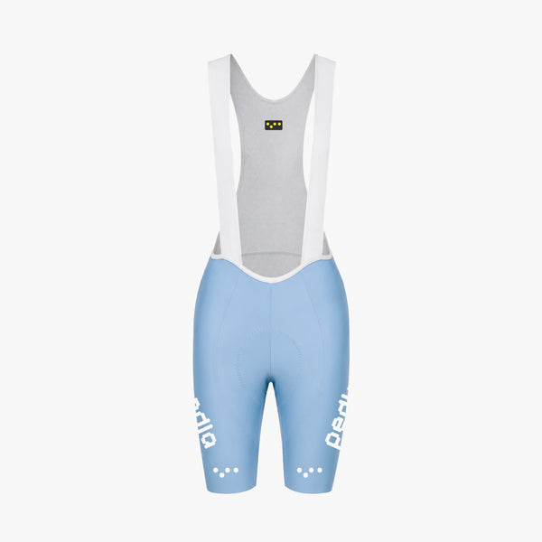 Dots Women's SuperFIT 2.0 cycling bib shorts Powder Blue – The Pedla