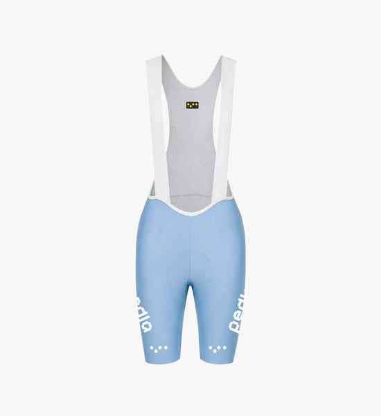 Dots Women's SuperFIT 2.0 cycling bib shorts Powder Blue – The Pedla