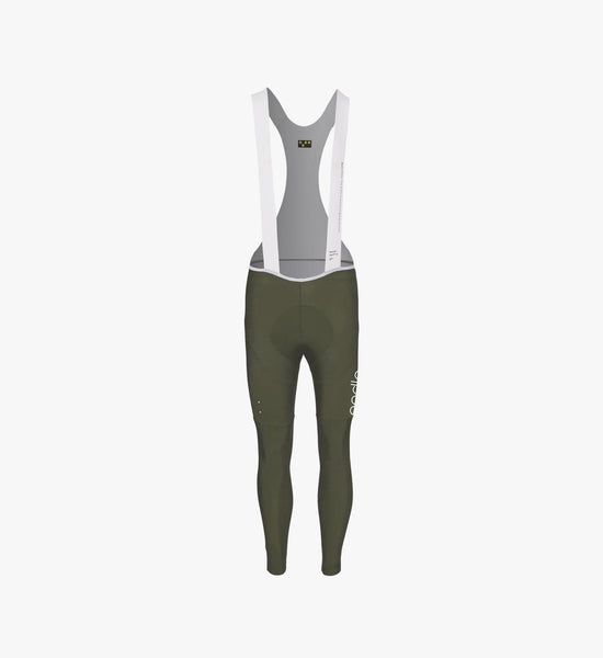 Men s SuperFit 2.0 Cycling Bib Tight Olive Perfect for long rides The Pedla