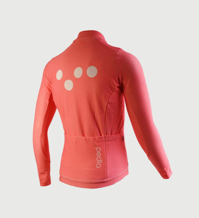 Essentials / Men's Thermal LS Jersey - Coral