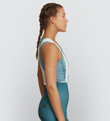 Side view of Women's Twilight Air Base Layer showing comfort fit and meticulous flatlock seam construction