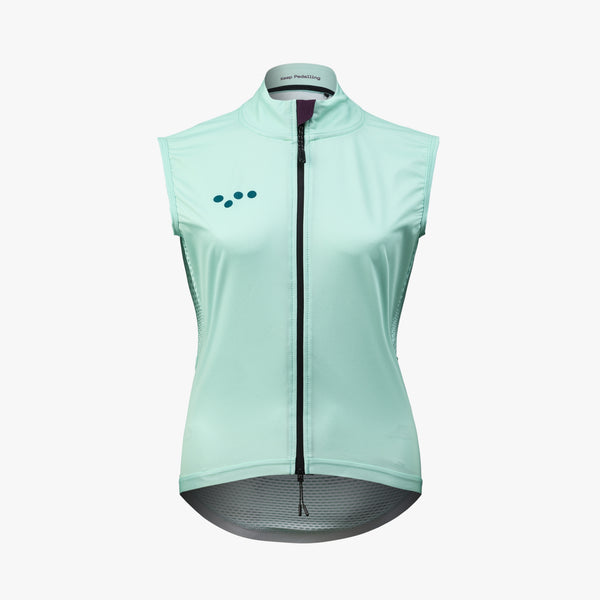 楽天 Classic Women's LITE Pedla The – Pedla | Mint – Gilet Cycling ウェア