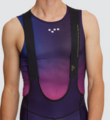 Photo of Flow State Mens Air Cycling Base Layer Plum closeup, temperature, layers, moisture wicking, cooling, kit, best