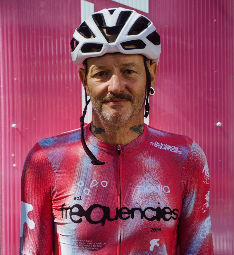 FREQUENCIES / Men's Classic Jersey - Fuchsia Noise