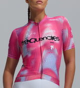FREQUENCIES / Women's Classic Jersey - Fuchsia Noise