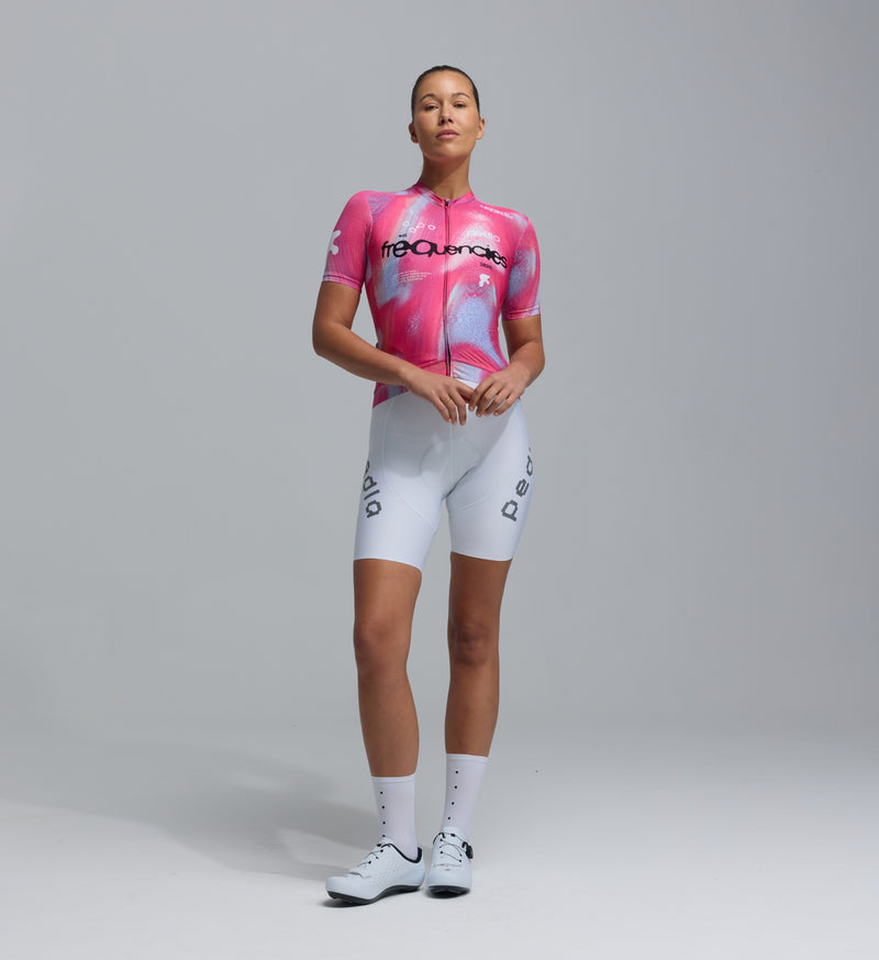 FREQUENCIES / Women's Classic Jersey - Fuchsia Noise