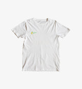 Vacation Shake Tee - White, Combed Organic Cotton, Relaxed Fit
