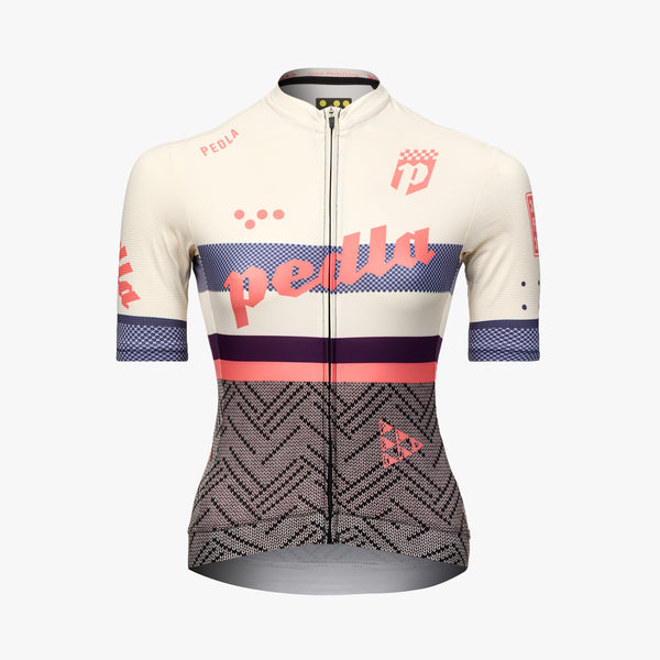 pedla サイクルジャージ Women's Classic Jersey Heritage / Women's Classic Cycling Jersey - Multi – The Pedla