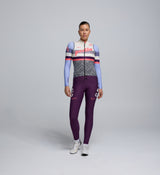 Front view of cyclist wearing the RideKnit Classic LITE Gilet – streamlined fit with wind-blocking front and breathable mesh back
